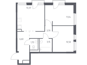 планировка, фото №1