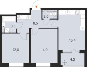 планировка, фото №1