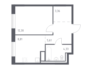 планировка, фото №1
