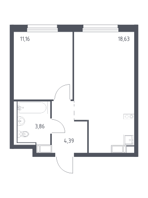 планировка, фото №1