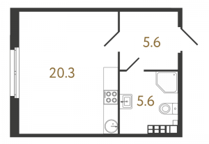 планировка, фото №1