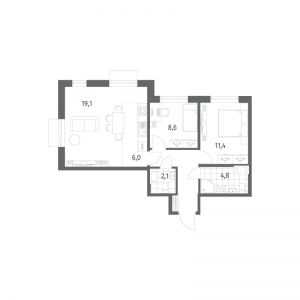 планировка, фото №1