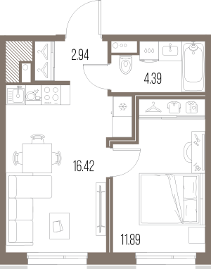 планировка, фото №1