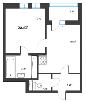 планировка, фото №1