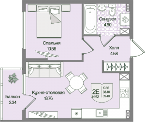 планировка, фото №1