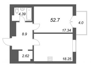 планировка, фото №1