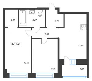 планировка, фото №1