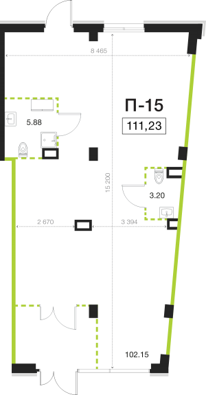 планировка, фото №1