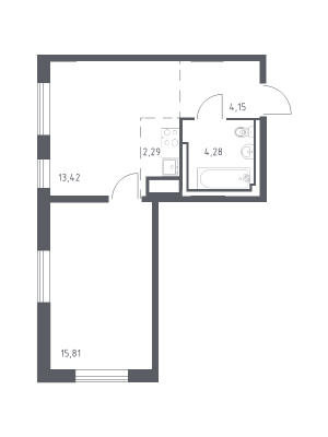 планировка, фото №1