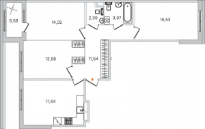 планировка, фото №1