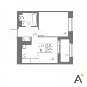 планировка, фото №1