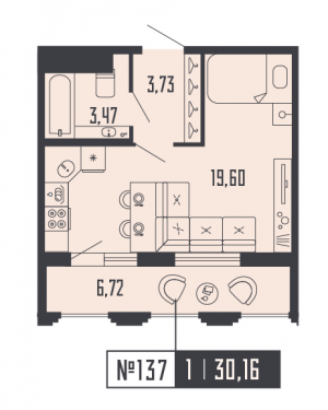 планировка, фото №1