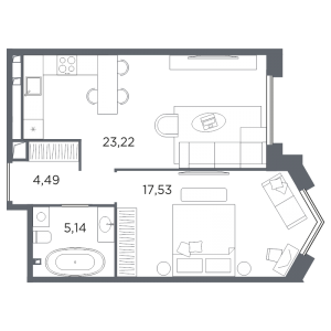 планировка, фото №1