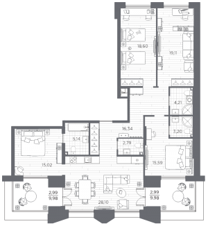 планировка, фото №1