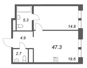 планировка, фото №1