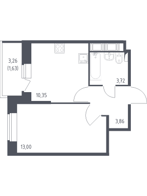 планировка, фото №1