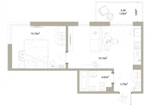 планировка, фото №1