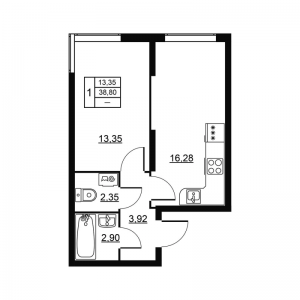 планировка, фото №1