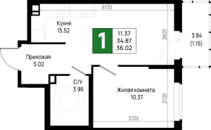 планировка, фото №1