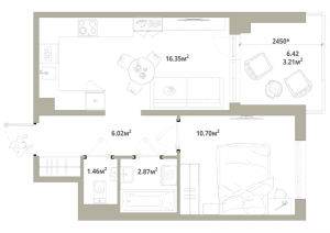 планировка, фото №1