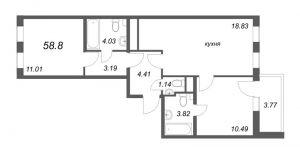 планировка, фото №1