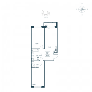 планировка, фото №1