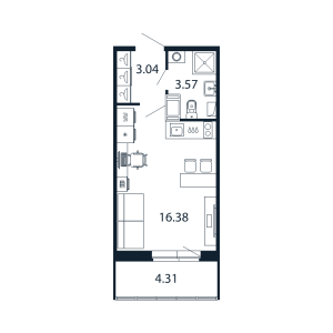 планировка, фото №1