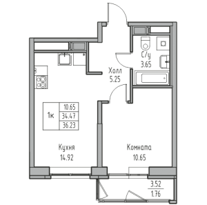 планировка, фото №1