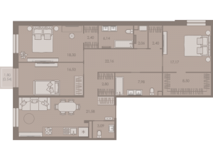 планировка, фото №1