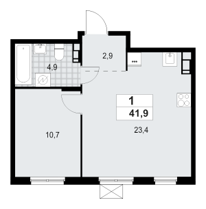 планировка, фото №1