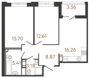 планировка, фото №1