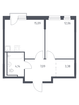 планировка, фото №1