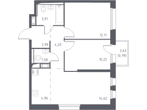 планировка, фото №1