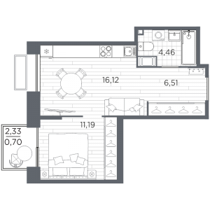 планировка, фото №1