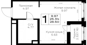 планировка, фото №1