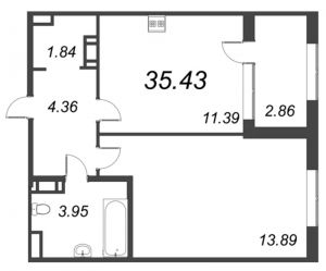 планировка, фото №1