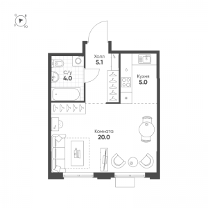 планировка, фото №1