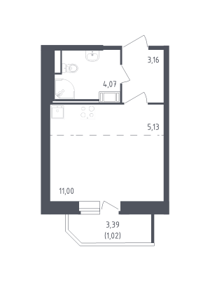 планировка, фото №1