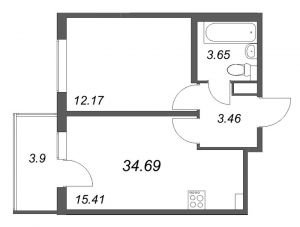 планировка, фото №1