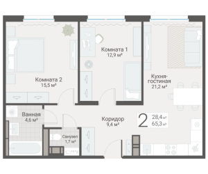 планировка, фото №1