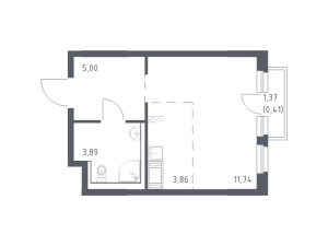 планировка, фото №1