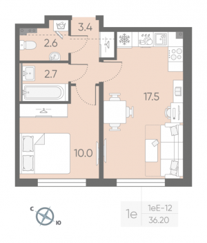 планировка, фото №1