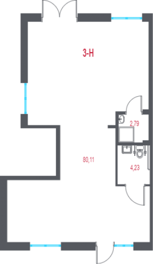 планировка, фото №1
