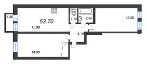 планировка, фото №1