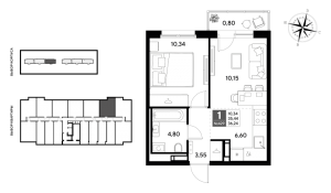 планировка, фото №1