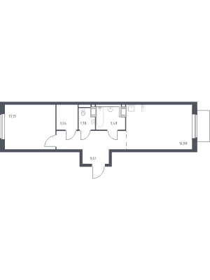 планировка, фото №1