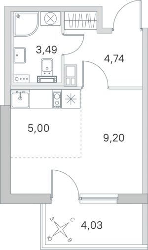 планировка, фото №1