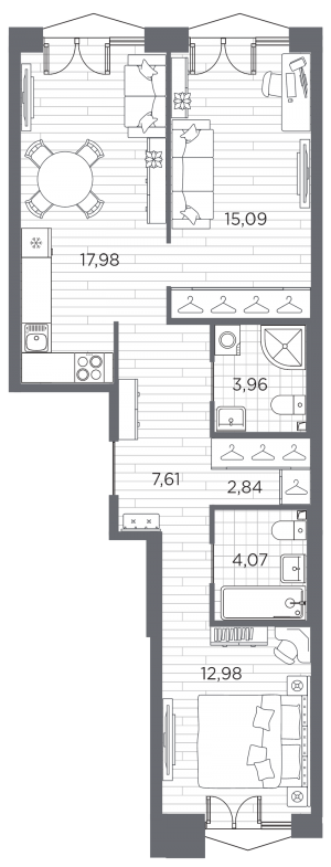 планировка, фото №1