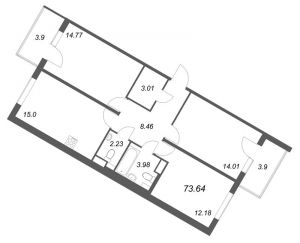 планировка, фото №1