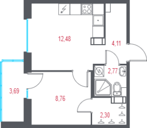 планировка, фото №1